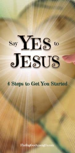 Saying YES to Jesus doesn’t have to mean leaving your family, selling your possessions, or becoming a third-world missionary. Saying YES within the context of your life can be a life-altering step in your Christian journey. Are you ready to say YES?
