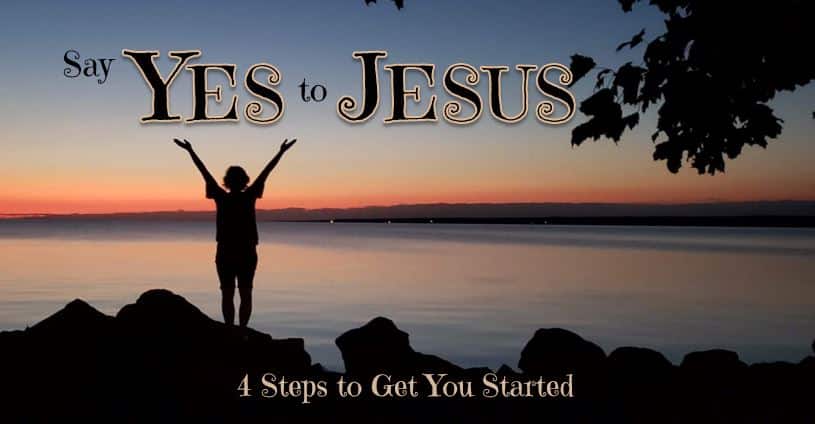 Saying YES to Jesus doesn’t have to mean leaving your family, selling your possessions, or becoming a third-world missionary. Saying YES within the context of your life can be a life-altering step in your Christian journey. Are you ready to say YES?