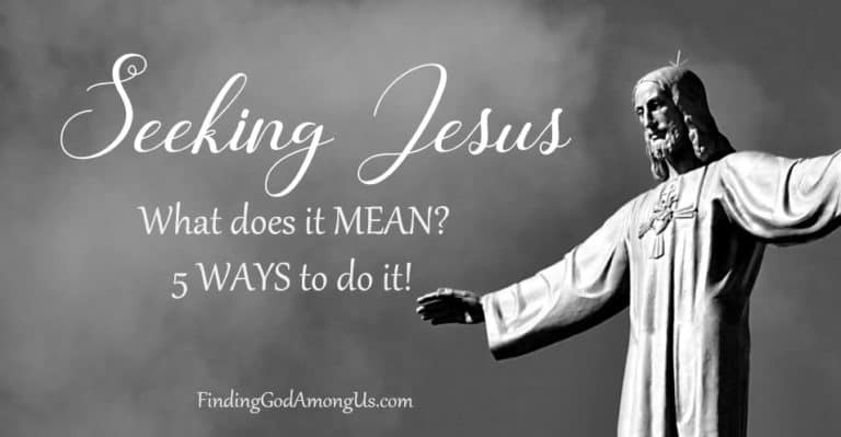 What does Seeking Jesus mean? How do you seek Jesus?. Learn how to seek God with your whole heart and how to get closer to Jesus with these five tips.