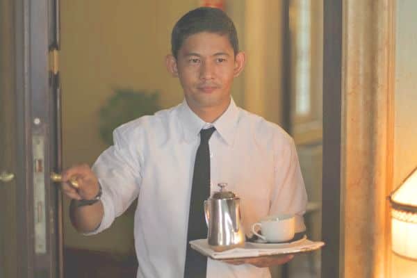 Parable of the Master and Servant Life Lessons - servant walking into room with tray