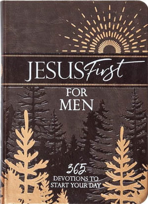 Jesus First for Men: 365 Devotions to Start Your Day book cover