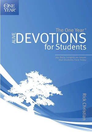 The One Year Alive Devotions for Students book cover